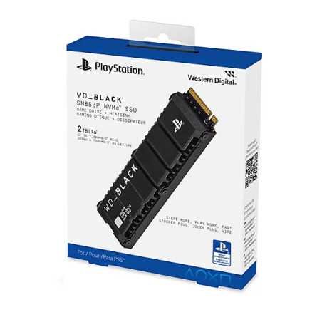 WD_BLACK SN850P 2TB NVMe SSD - Sous Licence Officielle pour PS5 consoles - jusqu'à 7000 Mo/s en Tunisie