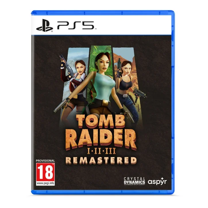 Tomb Raider I-III Remastered Starring Lara Croft PS5 Tomb Raider I-III Remastered Starring Lara Croft PS5 - JEUX PS5 - gamezone