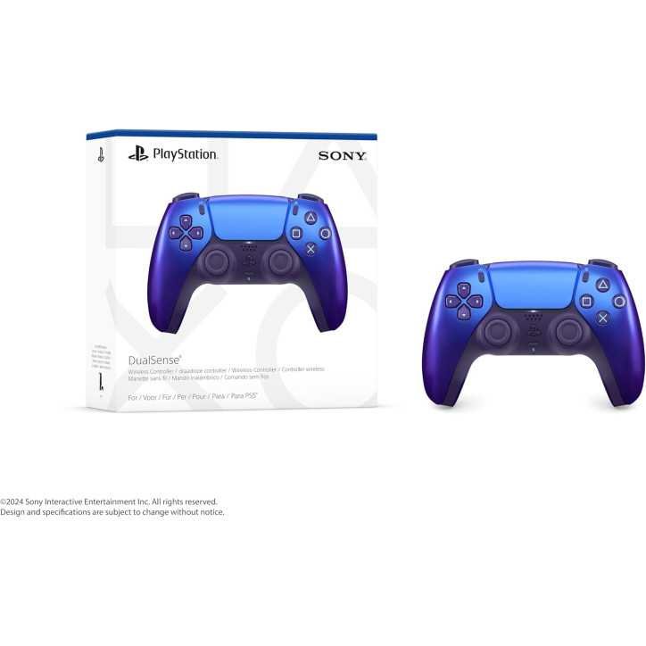 Manette PlayStation 5 officielle DualSense Sony Chroma Indigo - MANETTES - gamezone