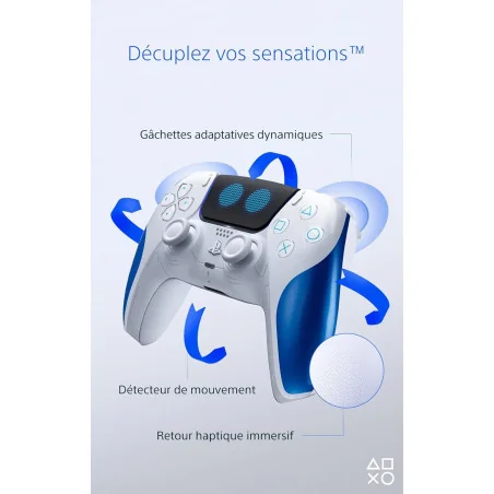 Manette PlayStation 5 officielle DualSense Sony Edition limitee Astro-Bot