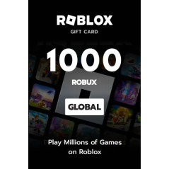 Carte Roblox - 1000 Robux en Tunisie