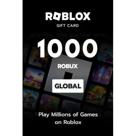 Carte Roblox - 1000 Robux en Tunisie