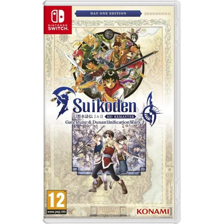 Suikoden 1 & 2 HD Remaster Day One Edition Nintendo Switch en Tunisie