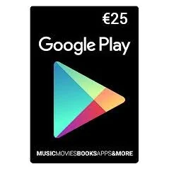 Carte cadeau Google Play 25 euros FR