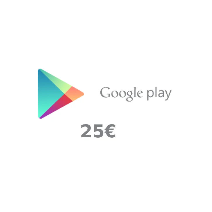 Carte cadeau Google Play 25 euros FR - Cartes cadeaux et abonnements - gamezone
