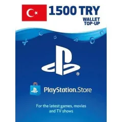 Carte PSN 1500 TRY Turquie – PlayStation Network (PS5/PS4) en Tunisie