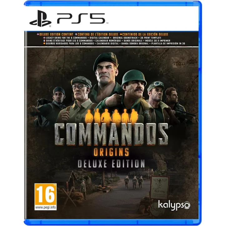 Commandos Origins Deluxe Edition PS5 Commandos Origins Deluxe Edition PS5 - JEUX PS5 - gamezone