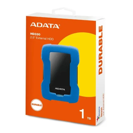 DISQUE DUR EXTERNE ANTICHOC ADATA HD330 1TO USB 3.2 - BLEU en Tunisie