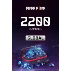 Carte Garena Free Fire - 2200 Diamond en Tunisie