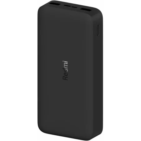 Power Bank Xiaomi 20 000 mAh Noir | Charge Rapide en Tunisie