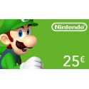 Carte Nintendo eShop 25€ en Tunisie