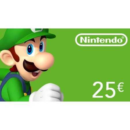 Carte Nintendo eShop 25€ en Tunisie