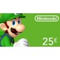 Carte Nintendo eShop 25€