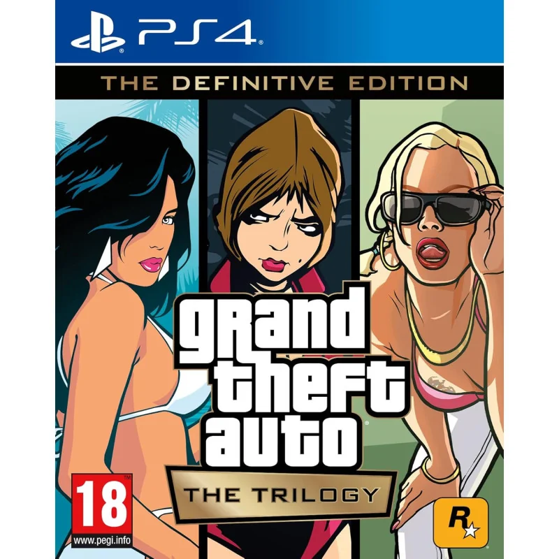 GTA The Trilogy - The Definition Edition (Playstation 4) GTA The Trilogy - The Definition Edition (Playstation 4)