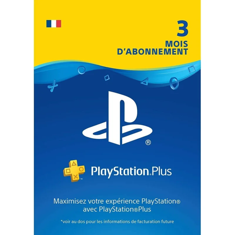 PlayStation Plus Essential 3 mois - FR PSN en Tunisie