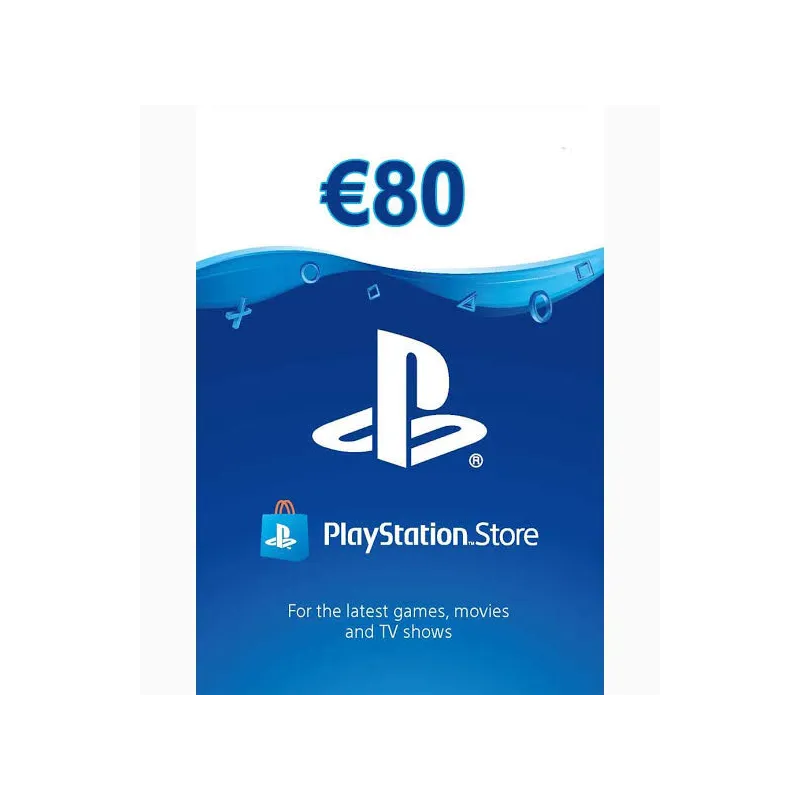 Carte PSN France 80€ | Code PlayStation Store Digital