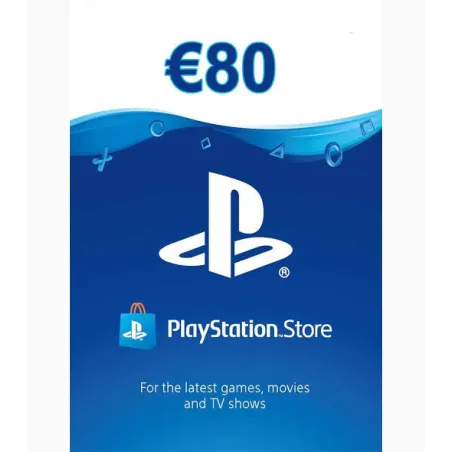 Carte PSN France 80€ | Code PlayStation Store Digital | Tunisie