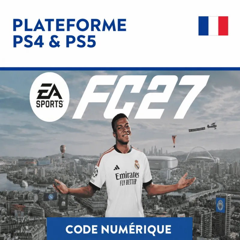 EA SPORTS FC 27 Edition Standard pour PS4 et PS5 Code PSN