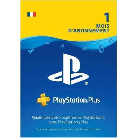 PlayStation Plus: abonnement de 1 mois Code Jeu PSN PS4 - Compte français