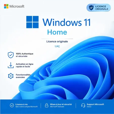 Windows 11 Home 1 PC Tunisie | GameZone