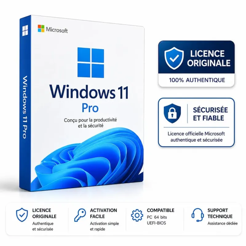 Licence Windows 11 Pro – 1 PC