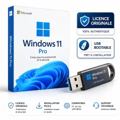 Windows 11 Pro + USB Bootable Tunisie | GameZone