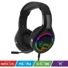 Casque Spirit of Gamer PRO-H8 noir PS4 PS5 PC