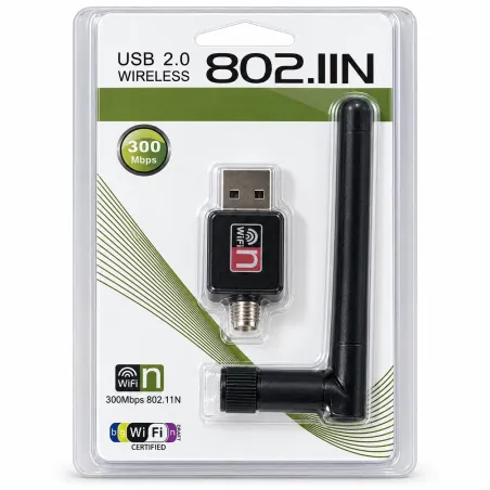 Clé Wi-Fi USB 300 Mbps avec antenne | GameZone Tunisie