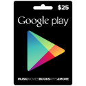 Carte cadeau Google Play $25 USA en Tunisie