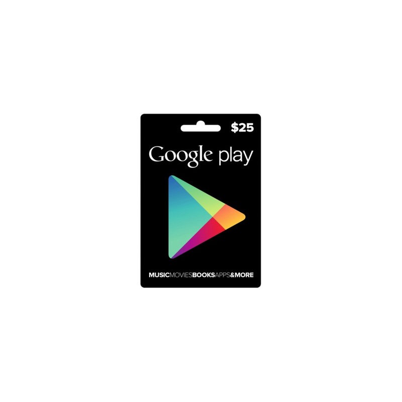 Carte Cadeau Google Play 25 Usa A Tunis