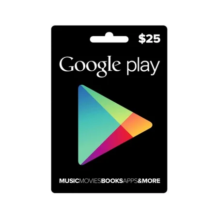 Carte cadeau Google Play $25 USA en Tunisie