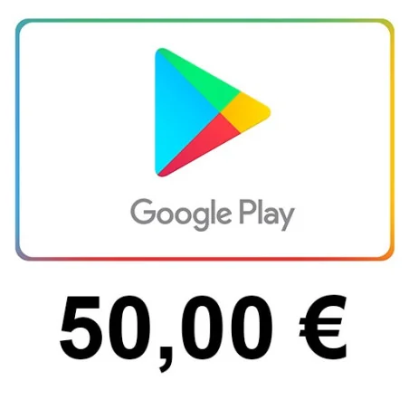 Carte cadeau Google Play 50 euros FR en Tunisie