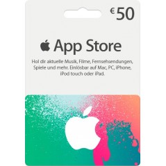 Carte App Store & iTunes de 50€ FR en Tunisie