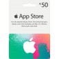 Carte App Store & iTunes de 50€ FR