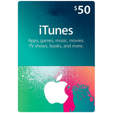Carte App Store & iTunes Gift Cards US 50$
