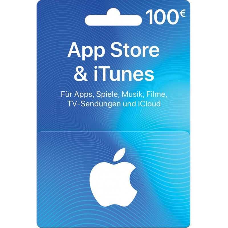 Carte App Store & iTunes de 100€ FR - Gift Cards - gamezone