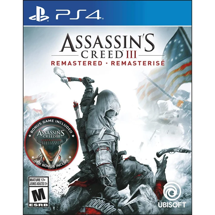Assassin’s Creed 3 + Assassin’s Creed Liberation Remastered Assassin’s Creed 3 + Assassin’s Creed Liberation Remastered - JEUX PS4 - gamezone