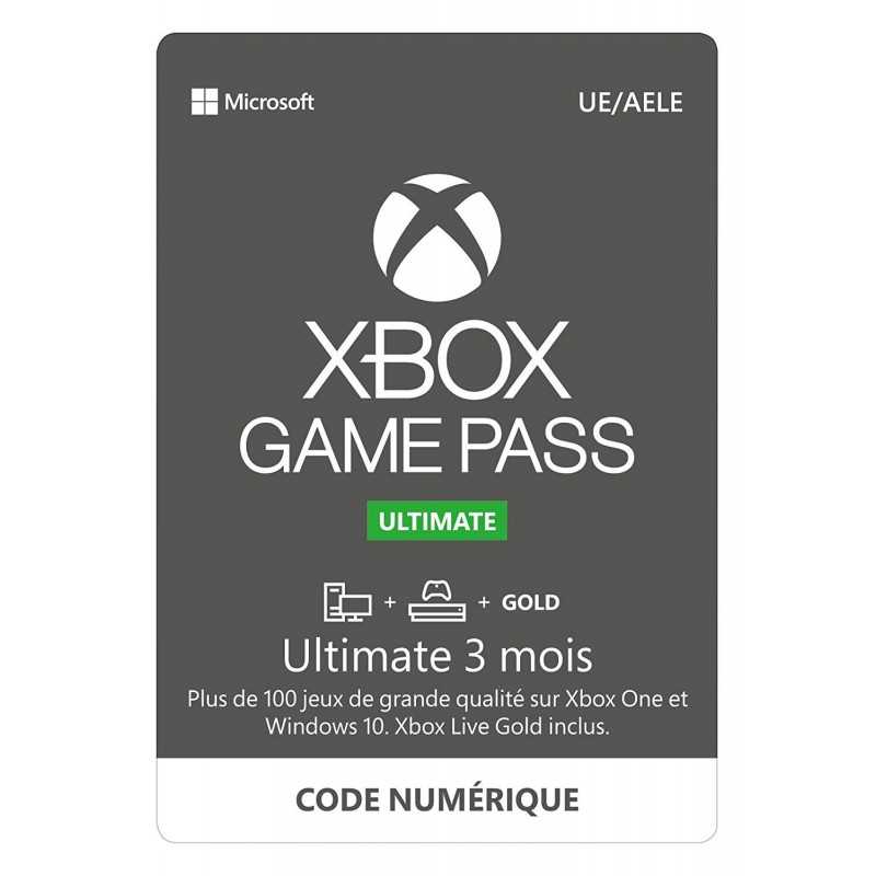 Abonnement Xbox Game Pass Ultimate 3 Mois en Tunisie