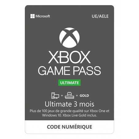 Abonnement Xbox Game Pass Ultimate 3 Mois