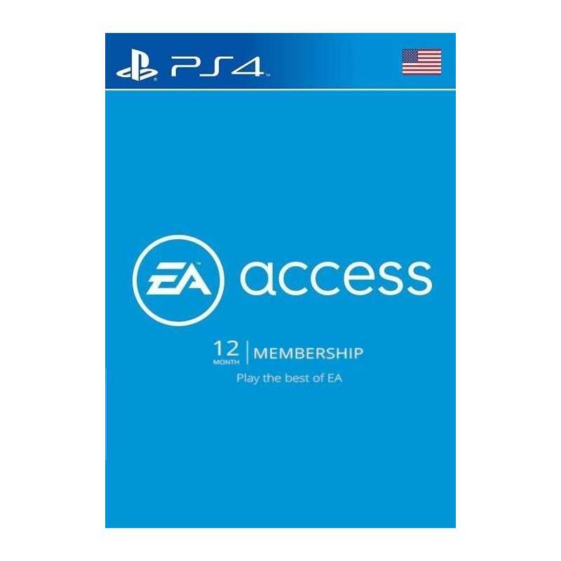 EA Access Pass 12 Mois PS4 (US)