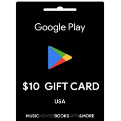 Carte cadeau Google Play $10 USA en Tunisie