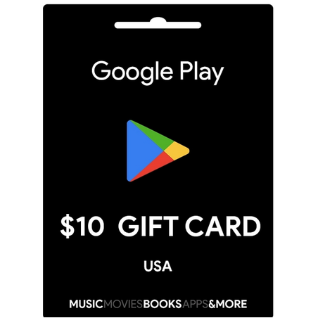 Carte Cadeau Google Play 10 Usa A Tunis