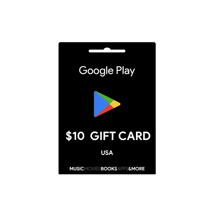 Carte cadeau Google Play $10 USA - Cartes cadeaux et abonnements - gamezone