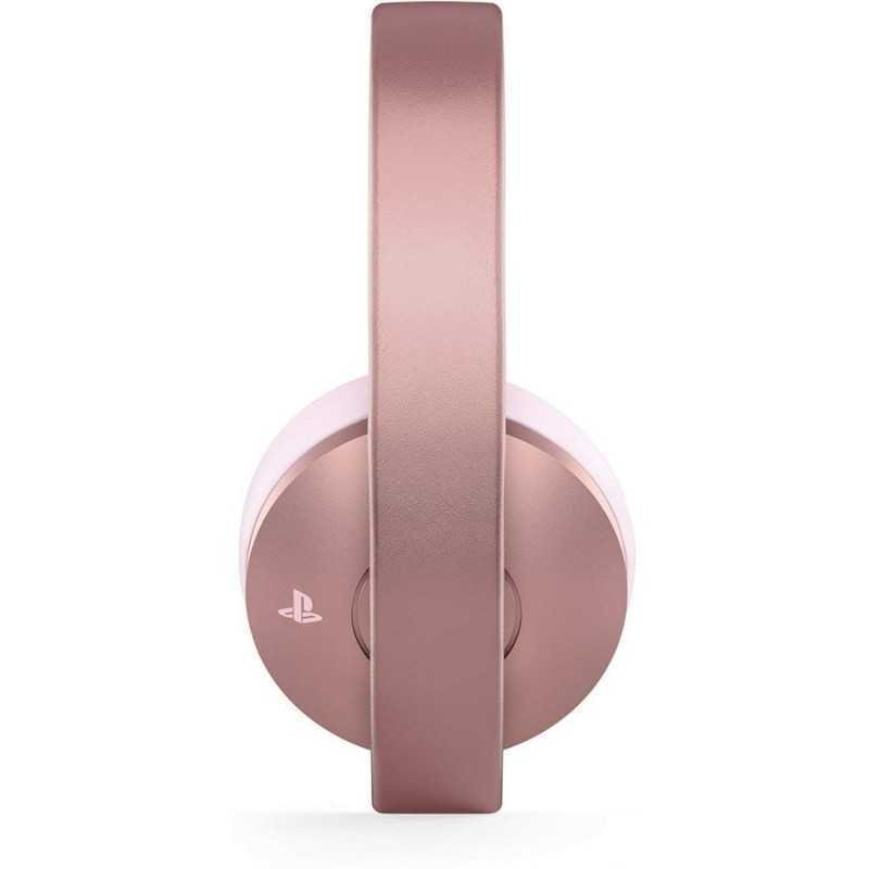 Slide  #2 PlayStation Casque-Micro Sans Fil PS4, Audio 3D, Édition Gold, Or Rose