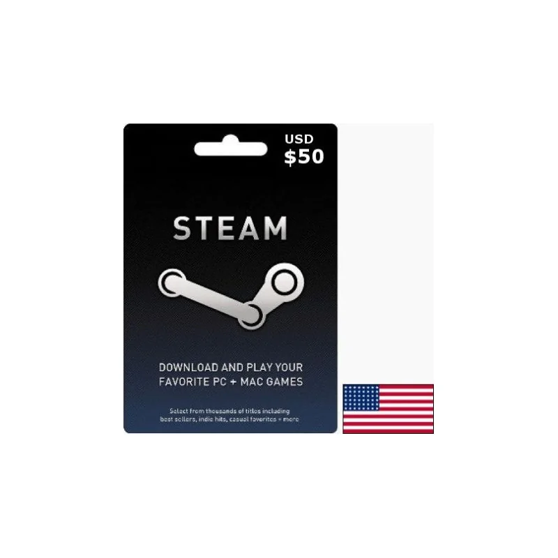 STEAM USA USD 50 Steam Key en Tunisie