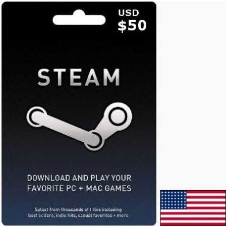 STEAM USA USD 50 Steam Key