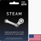 STEAM USA USD 50 Steam Key