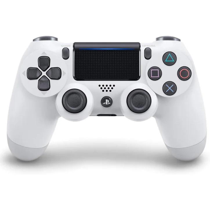 Sony Manette PlayStation 4 officielle DUALSHOCK 4 Glacier White (Blanche) Sony Manette PlayStation 4 officielle DUALSHOCK 4 Glacier White (Blanche) - Accessoires PS4 - gamezone