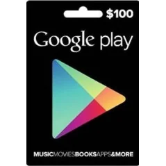 Carte cadeau Google Play $100 dollars USA en Tunisie