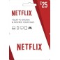 Carte Netflix 25€